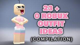 23 + O ROBUX OUTFIT IDEAS 💡COMPILATION