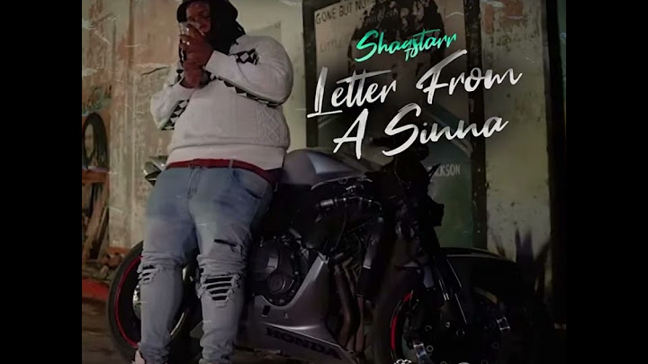 Shaqstar - A Letter From A Sinna