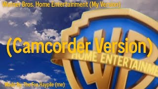 Warner Bros. Home Entertainment Logo 2025 My Version Camcorder Version