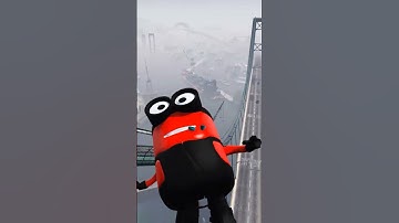 GTA 5 EPIC & CRAZY RAGDOLLS | FUNNY MINION MODS #gta5 #youtubeshorts #gaming