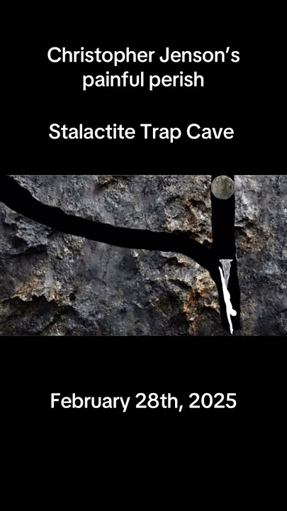 Christopher Jenson’s impaling impairment #cave #caves #caver #cavers #caving #spelunking #true