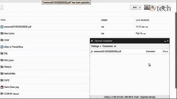 How to convert a PDF into Text (Using Google Drive