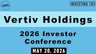 Vertiv Investor Conference 2026 | Data Center Liquid Cooling Production Scales For AI Systems