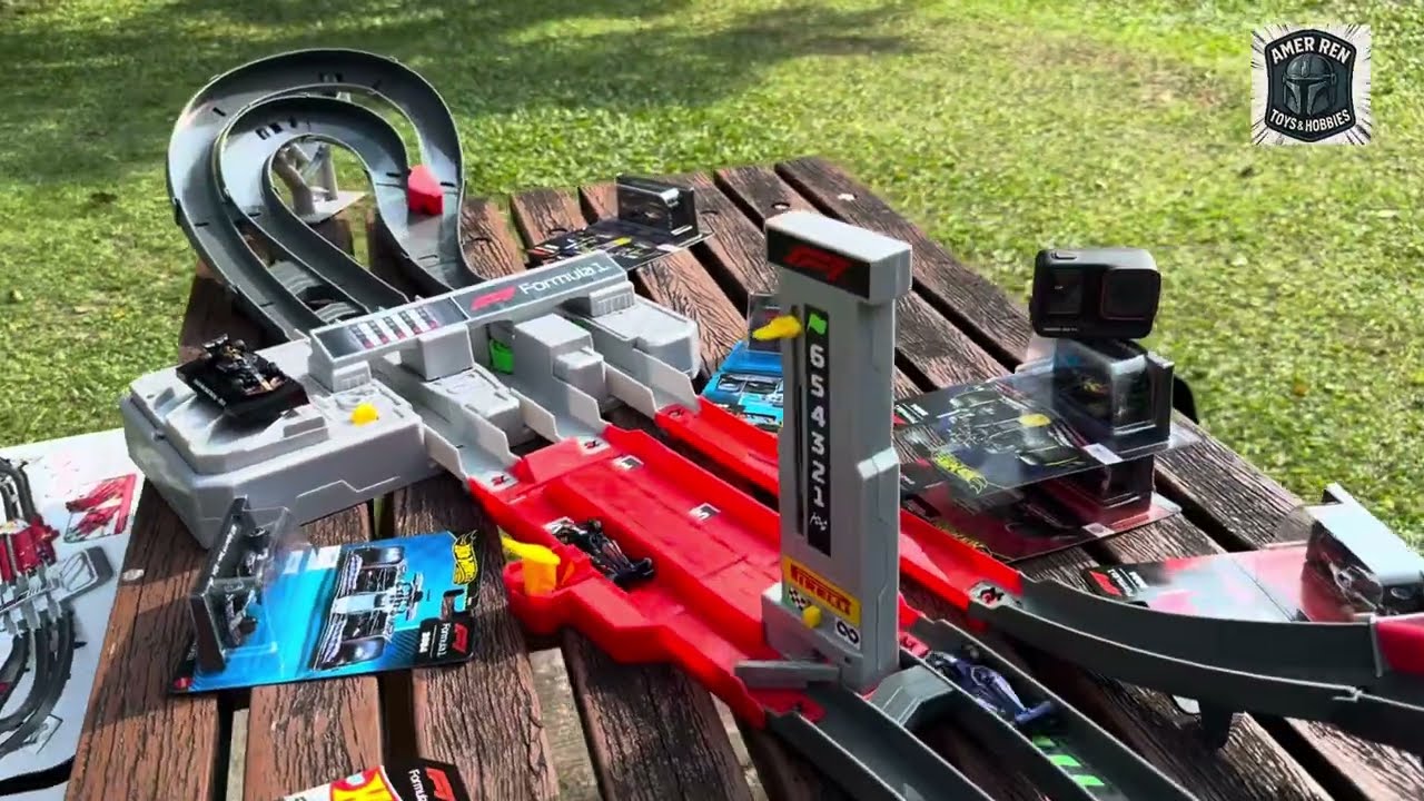The Best Hot Wheels Track 2025 Formula 1 Grand Prix Circuit Hot Wheels Track Race! 