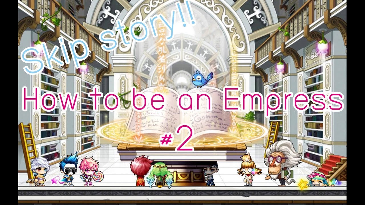 Maplestory Dimension Library Guide[skipstory] Empress 2 YouTube