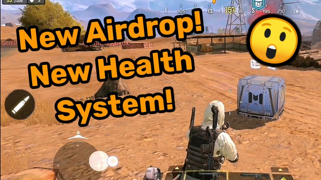 New Airdrop + New Health System In BR! 😲 || CODM Season 8 Public Test || COD Mobile Public Test