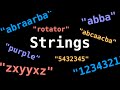 Strings  palindromes  recursion series