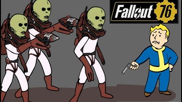 Fallout 76 Event: Invaders from Beyond, gameplay, Oct 2022