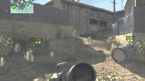 MW3 DOUBLE KILL NO SCOPE.
