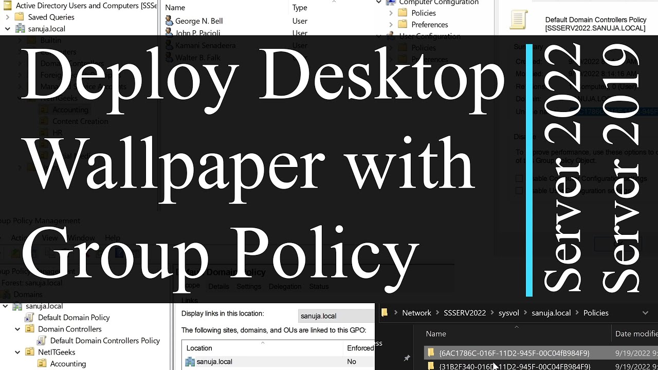 Deploy, Desktop Background, Group Policy: Bạn đang muốn đồng bộ hóa hình nền máy tính cho tất cả các thiết bị của công ty mình? Với các tính năng Deploy và Group Policy, quá trình cài đặt sẽ được thực hiện đơn giản và nhanh chóng. Bạn có thể đặt hình nền theo ý tưởng của mình và tạo một môi trường làm việc chuyên nghiệp hơn!