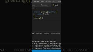 What is JavaScript Error Object and When it is got created #javascript #coding #codingshortvideo