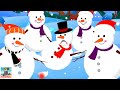 Five Little Snowmen + More KIds Songs &amp; Nursery Rhymes by Monkey Rhymes