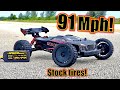 91 Mph Arrma Talion EXB 6S & Blows motor!