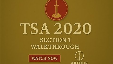 TSA 2020 Full Paper | Explained Answers | Thinking Skills Assessment | Oxford, Cambridge, UCL