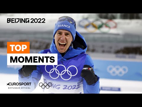 Tout sourire, Fillon Maillet se pare d'argent sur le sprint : sa joie en vidéo | Biathlon | JO 2022