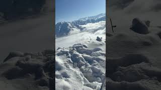 Wondering where i am .. between sky ..clouds…snow #travel #universe#nature #love#fun#travel #shorts