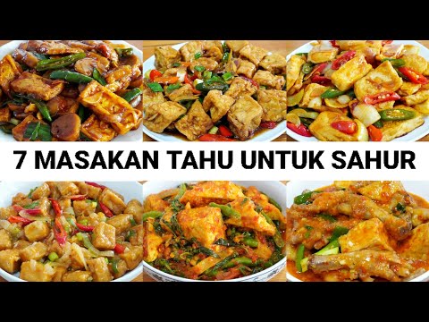 Tutorial Memasak 7 IDE MASAKAN TAHU MENU SAHUR MUDAH PERSIAPAN BULAN PUASA Yang Menggugah Selera