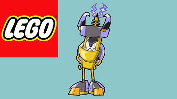 How to Build LEGO Mixels - Zaptor & Seismo Mix - Stop Motion Build