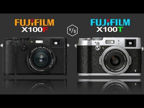 FujiFilm X100F vs FujiFilm X100T