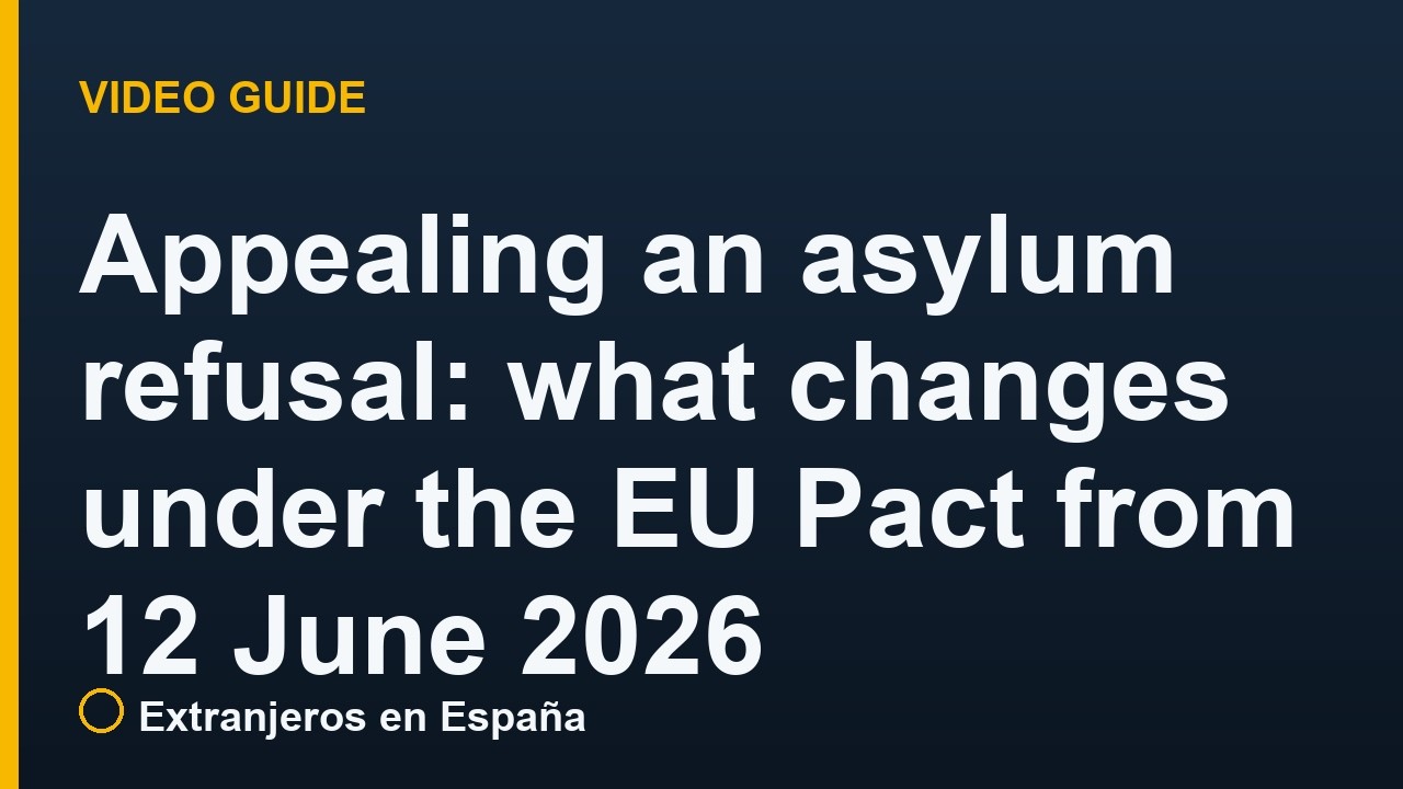 Appealing an asylum refusal: what changes under the EU Pact from 12 June 2026 (administrative review no longer interrupts the judicial deadline)