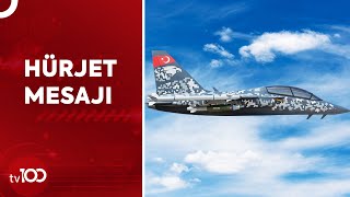 Hurbaşkanı Erdoğandan Hürjet Paylaşımı Türkiye Yüzyılına Armağan Olsun Tv100 Haber