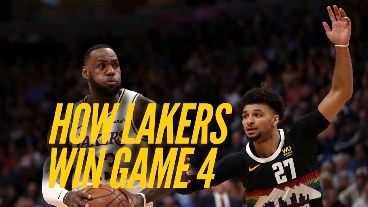 How The Lakers Will Win Game 4 Over The Nuggets Youtube