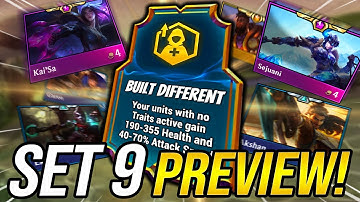 TFT Set 9 First Look: What BUILT DIFFERENT Looks Like! | Runeterra Reforged PBE