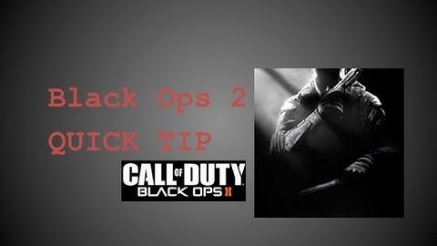 How to detect enemies and improve your connection in Black Ops 2 (HD)