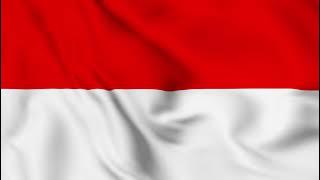 4K Video Bendera Indonesia Berkibar