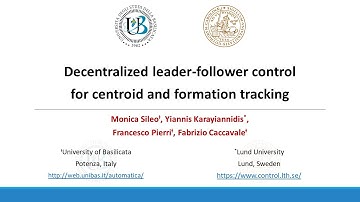 Decentralized leader-follower control for centroid and formation tracking