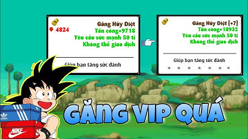 Ngọc Rồng Online : Hô Biến Găng Hủy Diệt Siêu Vip | Quá Trình Nâng Cấp !