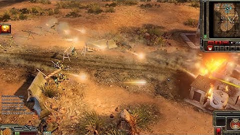 C&C Generals: Evolution China VS GLA Medium AI - Command and Conquer Red Alert 3 Engine