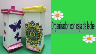 🌺Diy como hacer un organizador de toallas higienicas🌺