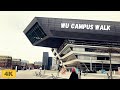 【4K】WU Campus Walking Tour Vienna 2021| 🔊 Binaural Sound