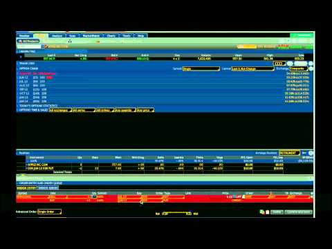 thinkorswim TOS Rolling 示範教學/選擇權下單示範教學/選擇權交易/選擇權轉倉