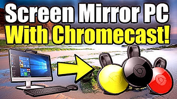 How to use ChromeCast Screen Mirroring on PC to TV (Desktop Mirroring Tutorial)