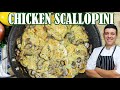 Chicken Scallopini | Easy Italian Chicken Recipe for Dinner by Lounging with Lenny image