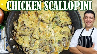 Chicken Scallopini | Easy Italian Chicken Recipe for Dinner by Lounging with Lenny screenshot 5