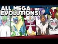 Pokémon X and Y - All Mega Evolutions w/ Stats and Locations!