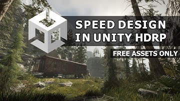 Broken Railway | Free Assets Only | Environment Design | Level Art | Unity | Speed Design | HDRP