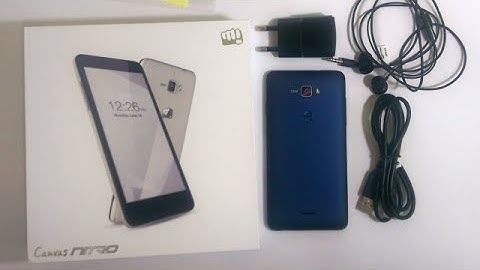 Micromax Canvas Nitro A310 Unboxing And Review