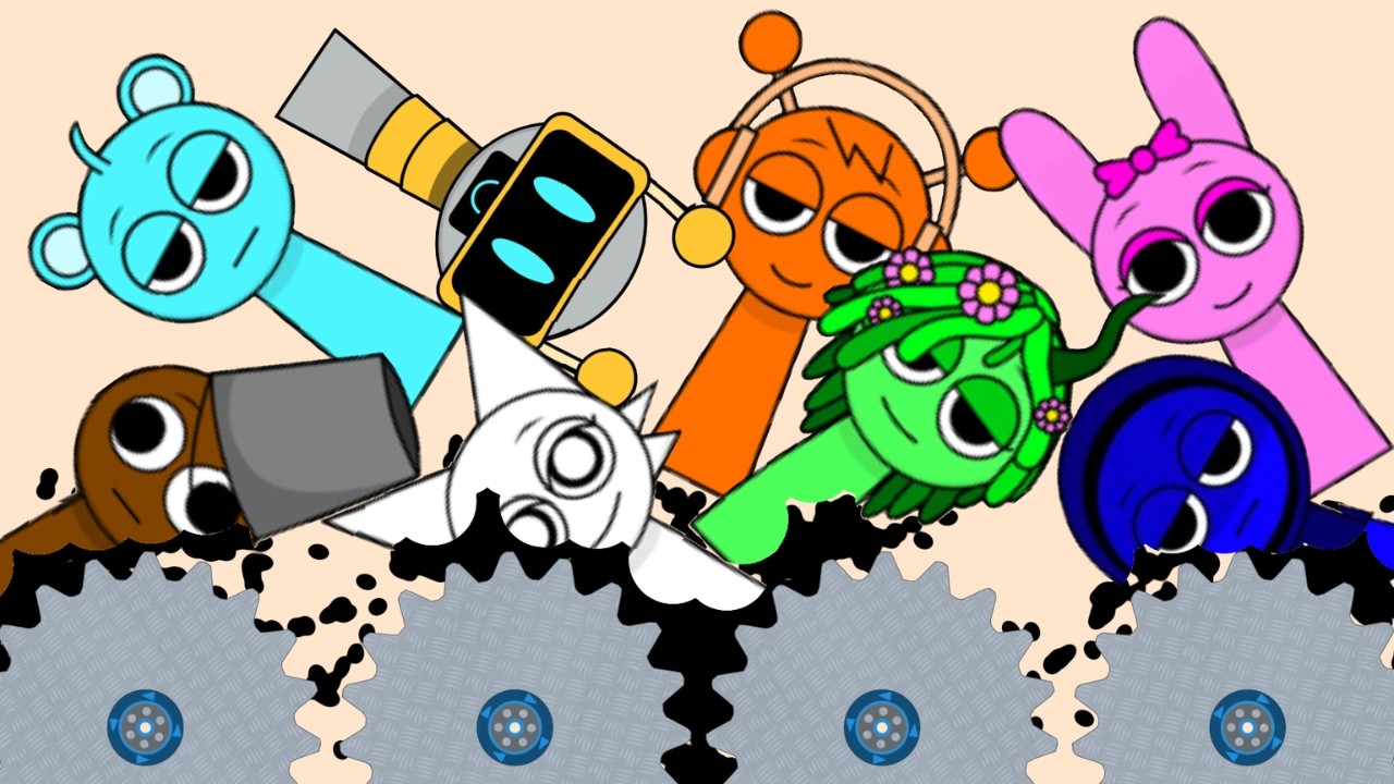 SPRUNKI VS SHREDDER IN ALGODOO!!!😵🥴🤪😳 | #7