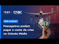Crise no Oriente Médio ameaça manter passagens aéreas caras até 2028; entenda