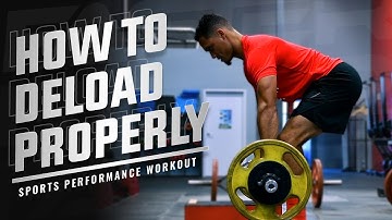 How To Train HARD During A Deload Week | Next Level Sports Performance Workout