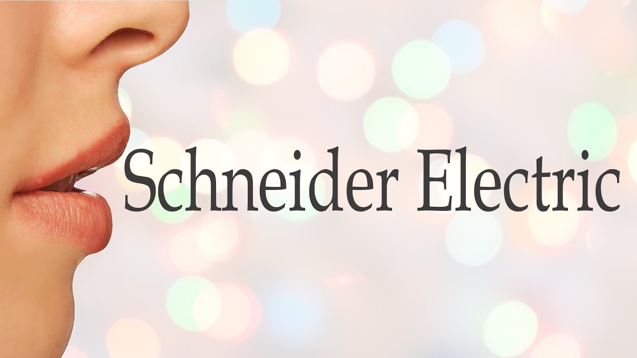 How to Pronounce Schneider Electric (English) YouTube