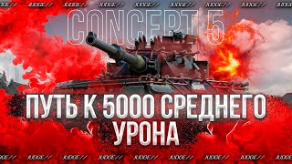 CONCEPT 5 - БЕРУ РАЗГОН ДО 5К СРЕДНЕГО УРОНА♿ - ГЛАВНАЯ ИМБА СРЕДИ СТ