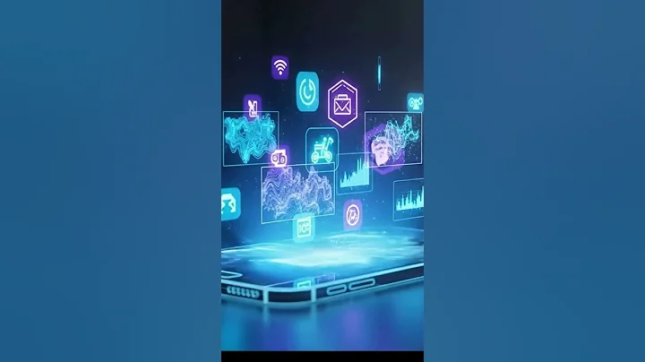 Watch This Phone Become 3D Holographic Tech Mobile Video! #shorts