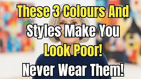 Stop Wearing These 3 Colors & Styles After 60 (They Instantly Age You)