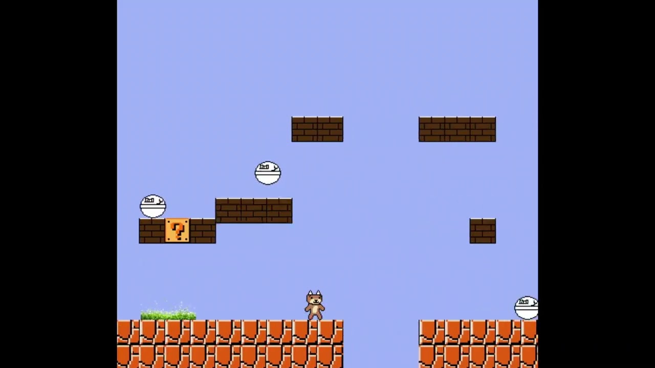 Floppa action v1 0 Syobon action mod TRAILER!