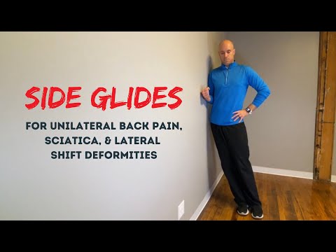 Mckenzie method exercises for back pain, sciatica, & lateral shift - The side glide